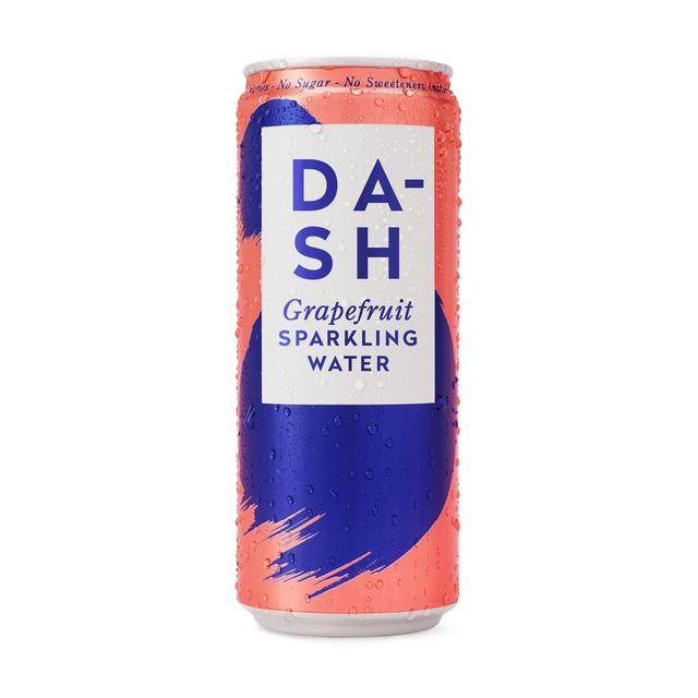 Dash Grapefruit Infused Sparkling Water   12 x 330ml