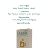 Dash Low Sugar Butterscotch Flavouring Tablets   30 per pack