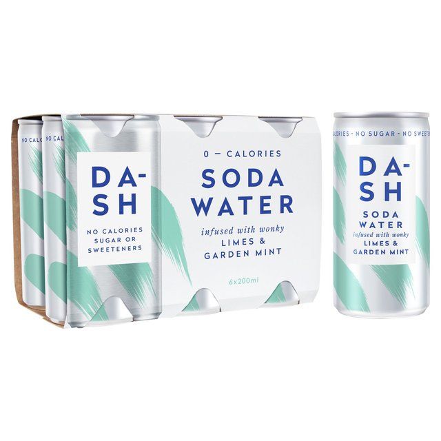 Dash Soda Water Limes & Garden Mint