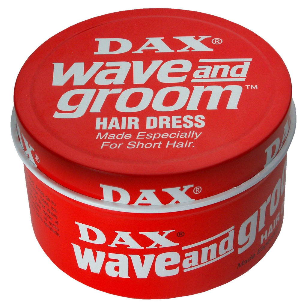 Dax Wave & Groom Hair Wax for Short Hair, Red 99g