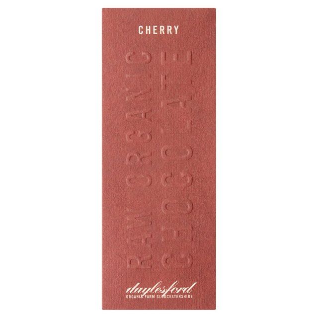 Daylesford Organic Raw Chocolate Bar - Sour Cherry   50g