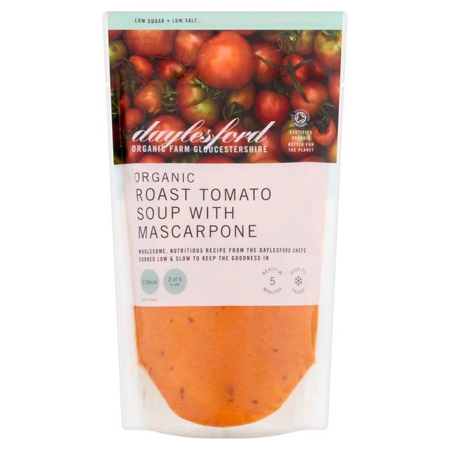 Daylesford Organic Roast Tomato Soup with Mascarpone   500ml