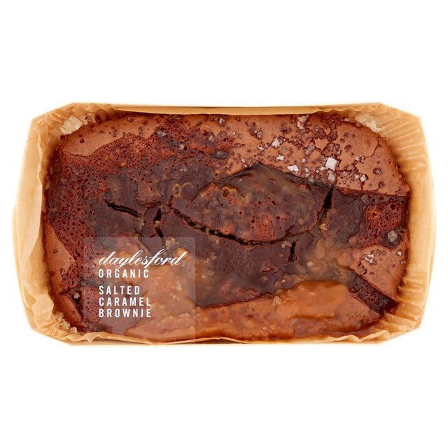 Daylesford Organic Salted Caramel Brownie Tray   570g