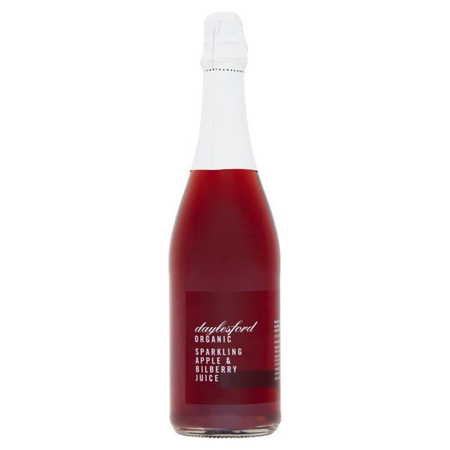 Daylesford Organic Sparkling Apple & Bilberry Juice   750ml