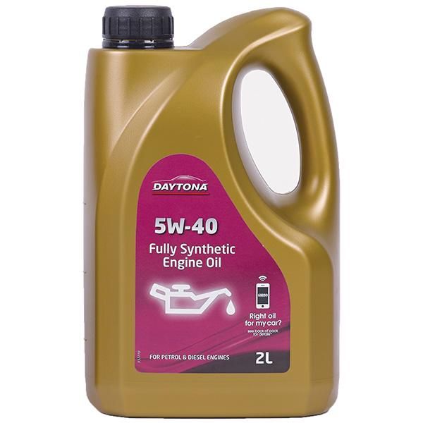 Daytona 5w40 Fully Synthetic Oil 2L