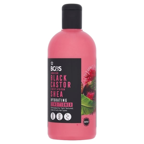 Superdrug Black Castor & Shea Replenish Conditioner 400ml