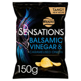 Sensations Balsamic Vinegar & Caramelised Onion Sharing Crisps 150g GOODS ASDA   