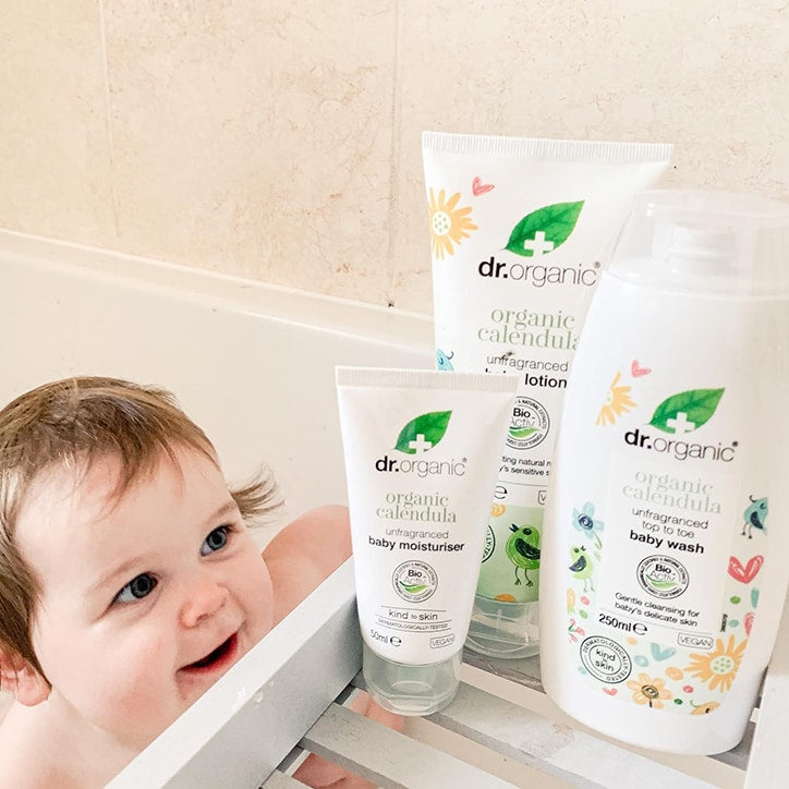 Dr Organic Baby Calendula Top to Toe Baby Wash - 999097