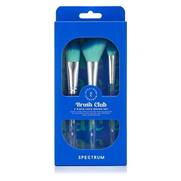 Spectrum Brush Club The Face 3 Pc Brush Set GOODS Superdrug   