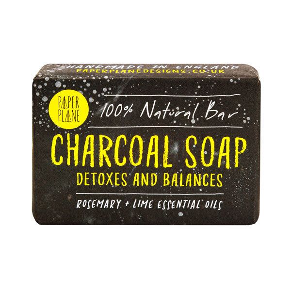 Paper Plane Charcoal Soap 95g GOODS Superdrug   