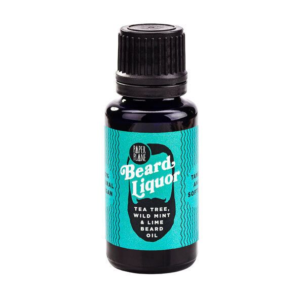 Paper Plane Beard Liquor Tea Tree, Wild Mint & Lime 15ml GOODS Superdrug   