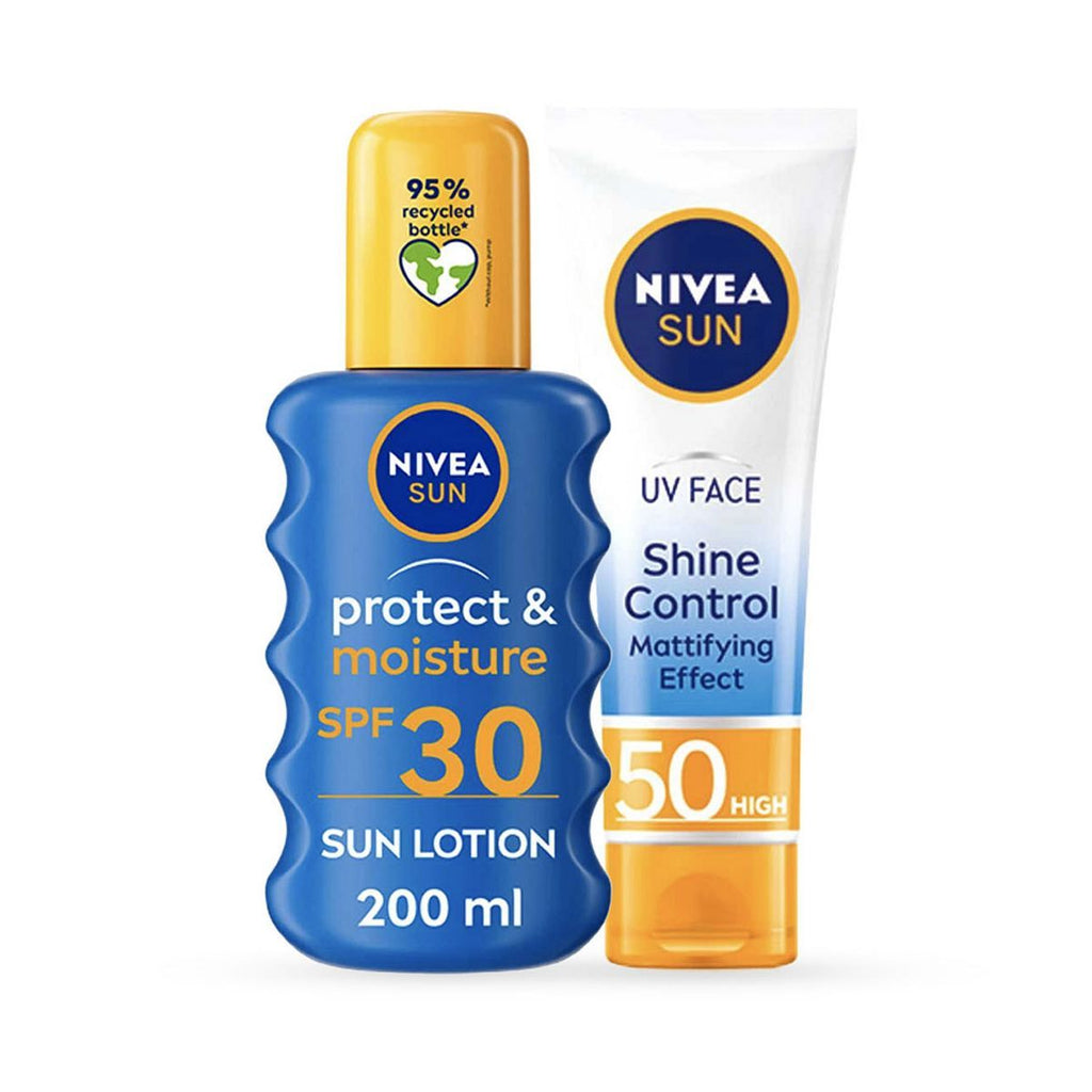 NIVEA SUN Face & Body Care Bundle