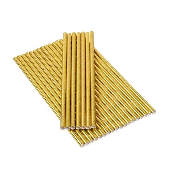 Sainsbury's Home Straws Gold 25pk