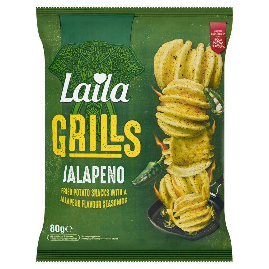 Laila Grills Jalapeno 80g