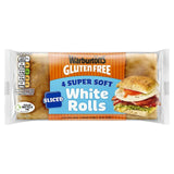 Warburtons Gluten Free White Square Rolls   4 per pack