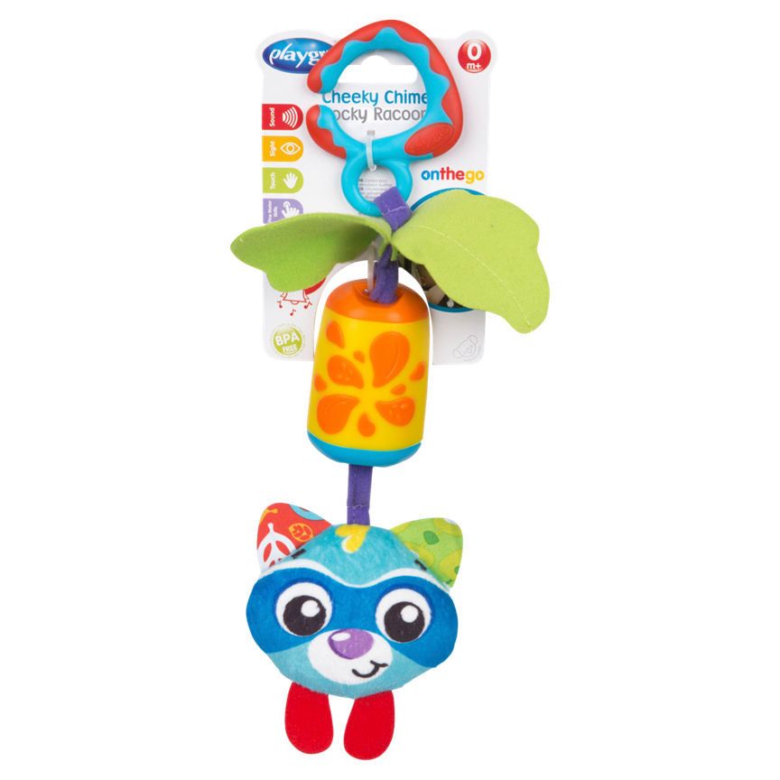 Playgro Cheeky Chime Rocky Racoon 0+ Months