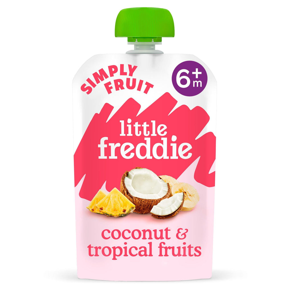 Little Freddie Organic Coconut & Tropical Fruits 100g