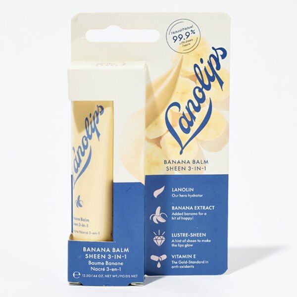 Lanolips Banana Balm Sheen 3-In-1