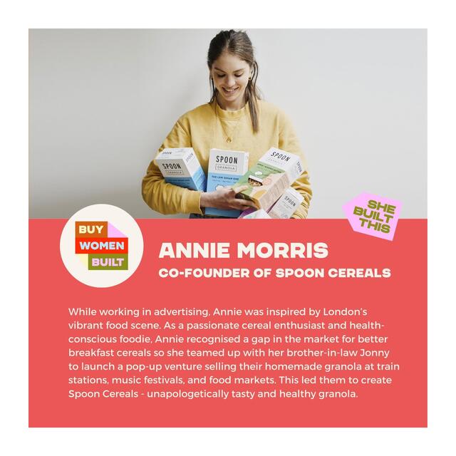 Spoon Cereals Cinnamon + Pecan Granola   400g - McGrocer