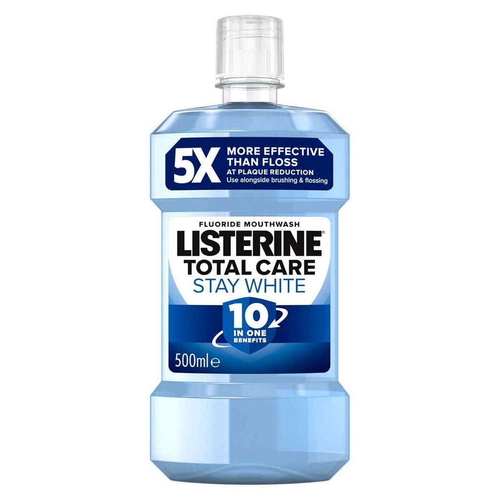 LISTERINE® Total Care Stay White Mouthwash 500ml