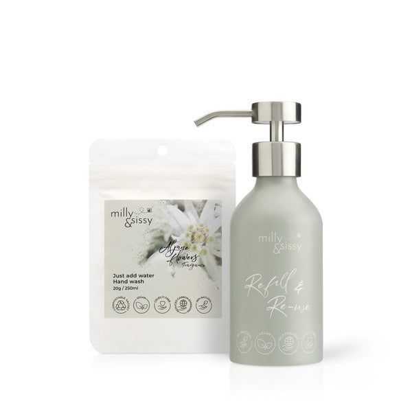 milly&sissy Zero waste Hand Wash Alpine Flowers 20G GOODS Superdrug   