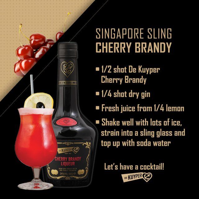 De Kuyper Cherry Brandy Liqueur   50cl