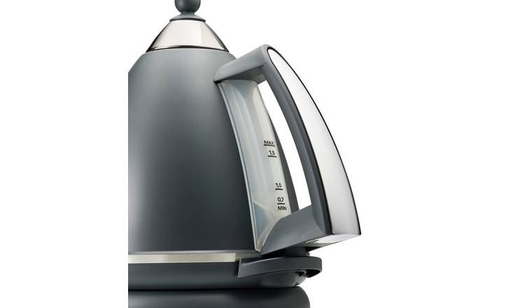 De'Longhi KBX3016.GY Argento Silva Kettle  - Grey