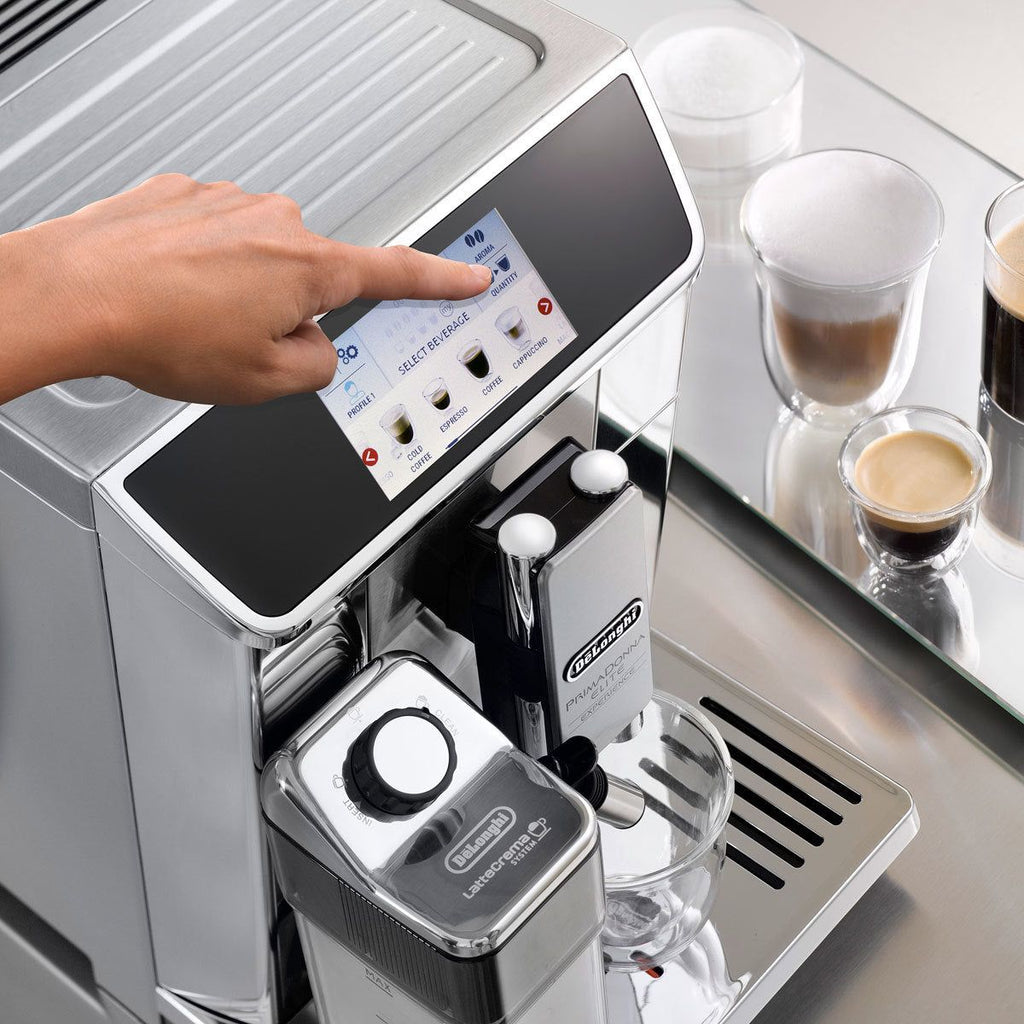 De'Longhi PrimaDonna Elite Experience Bean to Cup Coffee Machine ECAM650.85.MS