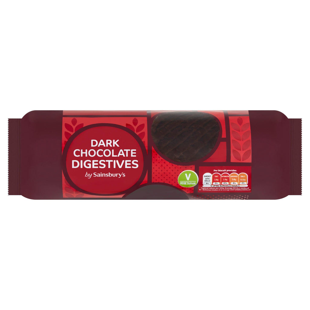 Sainsbury's Dark Chocolate Digestives 300g