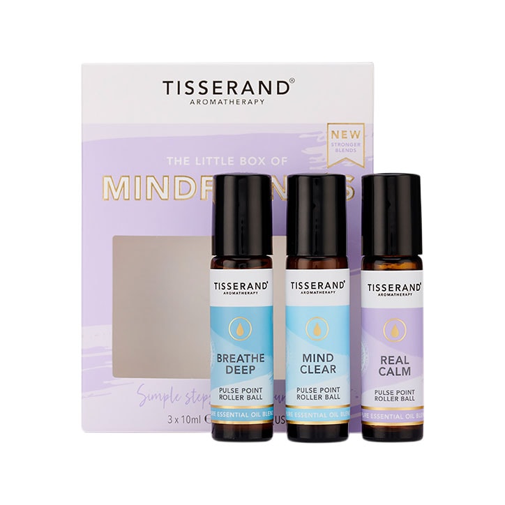 Tisserand Little Box of Mindfulness Rollerball Kit 3x10ml