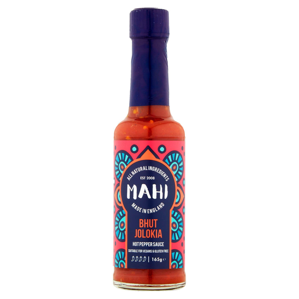 Mahi Bhut Jolokia Hot Pepper Sauce 165g