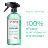 Ineos Next Gen Antibacterial Multi Room Bergamot + Cedarwood Cleaning Spray 750ml