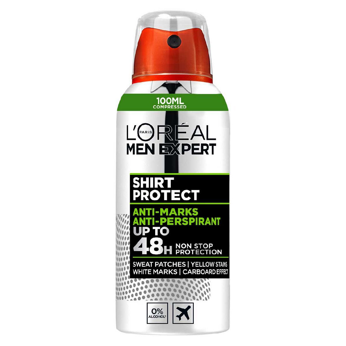 L'Oreal Men Compressed Deodorant Spray Shirt Protect 100ml GOODS Boots   