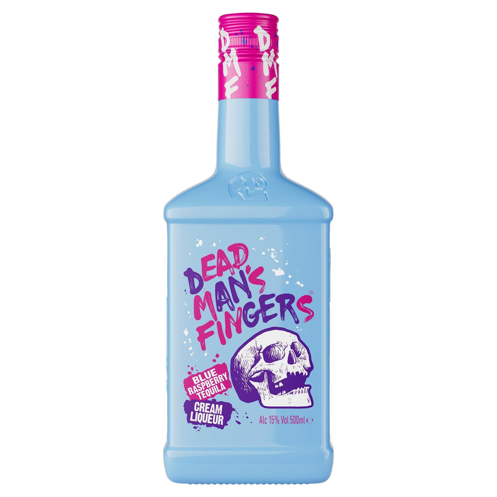 Dead Man's Fingers Blue Raspberry Tequila Cream Liqueur 50cl