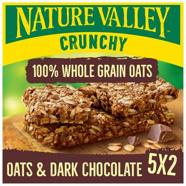 Nature Valley Crunchy Oats & Dark Chocolate Cereal Bars   5 x 42g