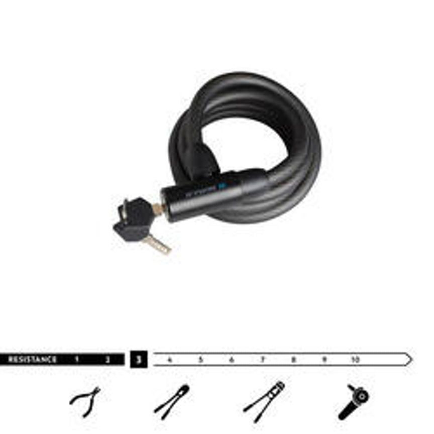 Decathlon Bike Cable Lock with Key