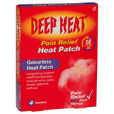 Deep Heat Pain Relief Heat Patch, 2 x 4 Pack