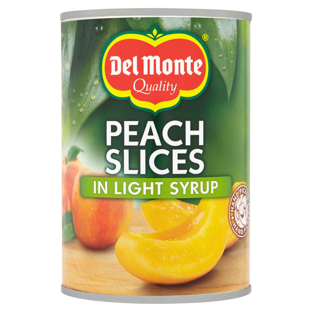 Del Monte Peach Slices Light Syrup 420g (250g Drained)