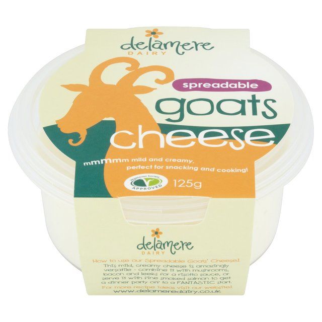 Delamere Dairy Spreadable Goats Cheese   125g