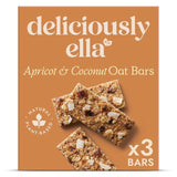 Deliciously Ella Apricot &amp;amp; Coconut Oat Bar Multipack   3 x 50g