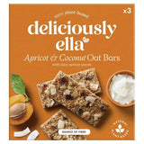 Deliciously Ella Apricot &amp;amp; Coconut Oat Bar Multipack   3 x 50g