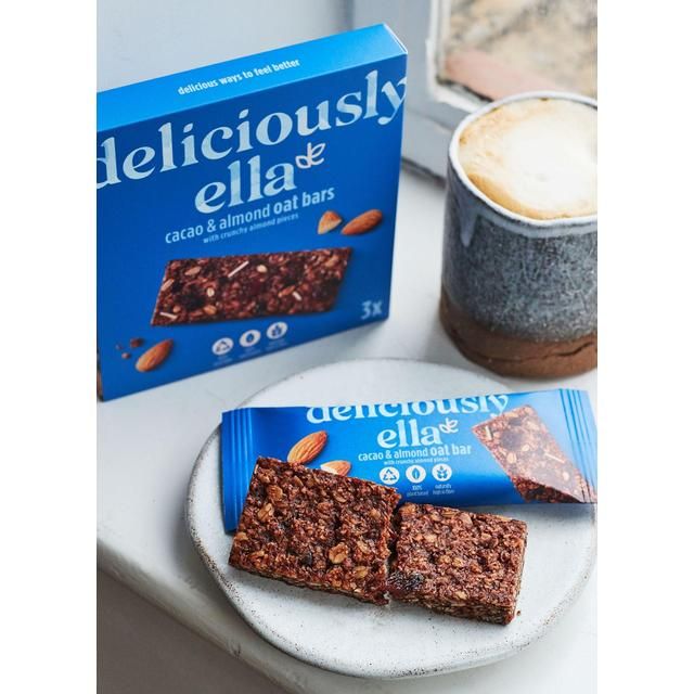 Deliciously Ella Cacao &amp;amp; Almond Oat Bar Multipack   3 x 50g