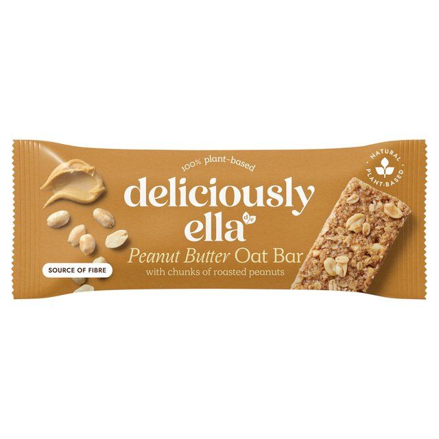 Deliciously Ella Peanut Butter Oat Bar case   16 x 50g