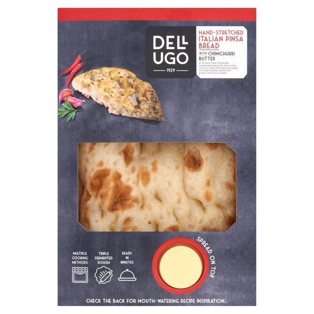 Dell'Ugo Italian Pinsa with Chimichurri Butter   220g