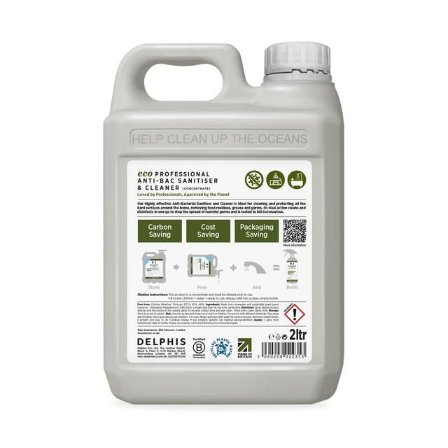 Delphis Eco Anti-Bacterial Sanitiser Spray   2L