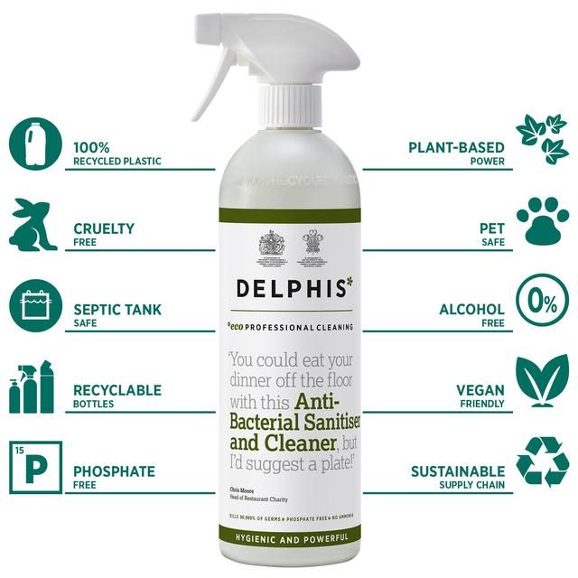 Delphis Eco Anti-Bacterial Sanitiser Spray   700ml