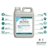 Delphis Eco Glass and Stainless Steel Cleaner   2L