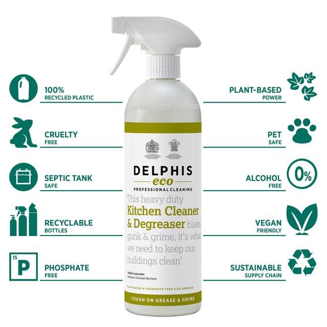 Delphis Eco Kitchen Cleaner and Degreaser   700ml