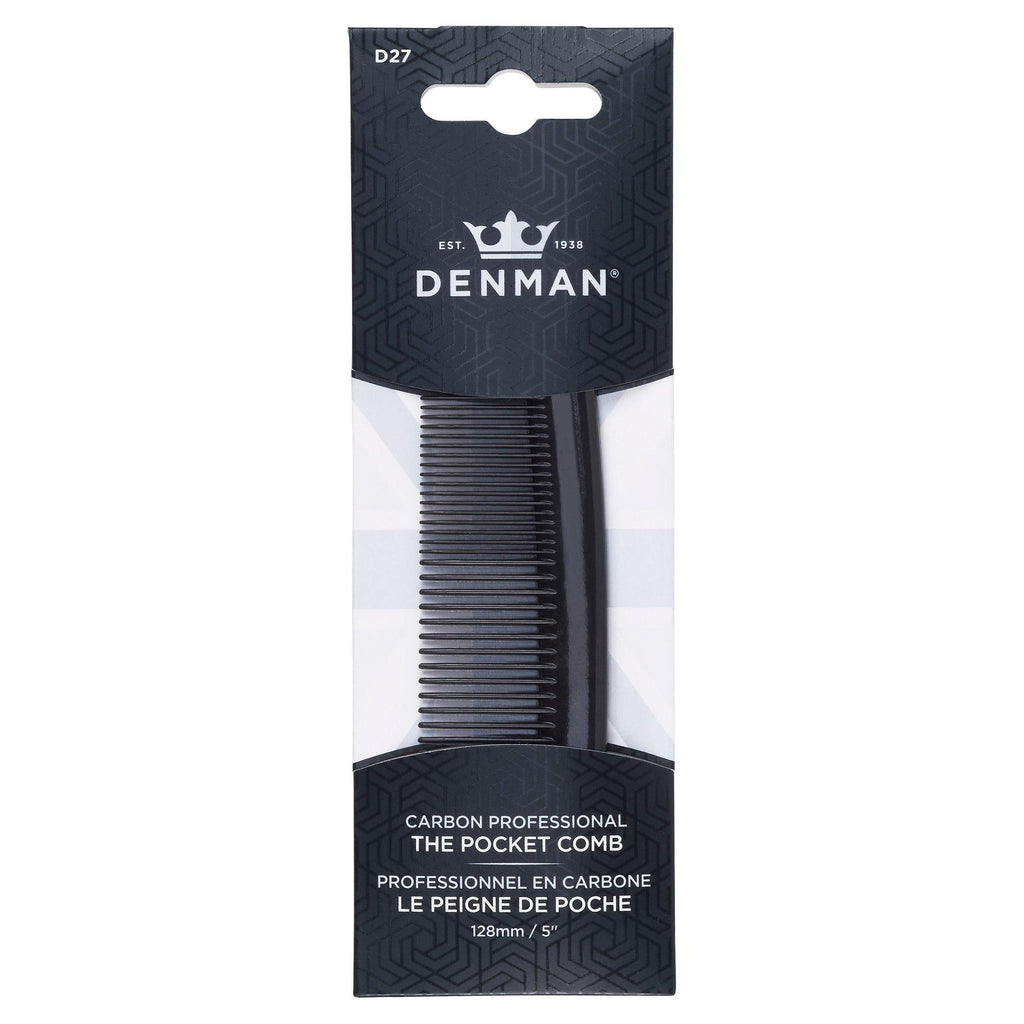 Denman Carbon Professional The Pocket Comb D27C