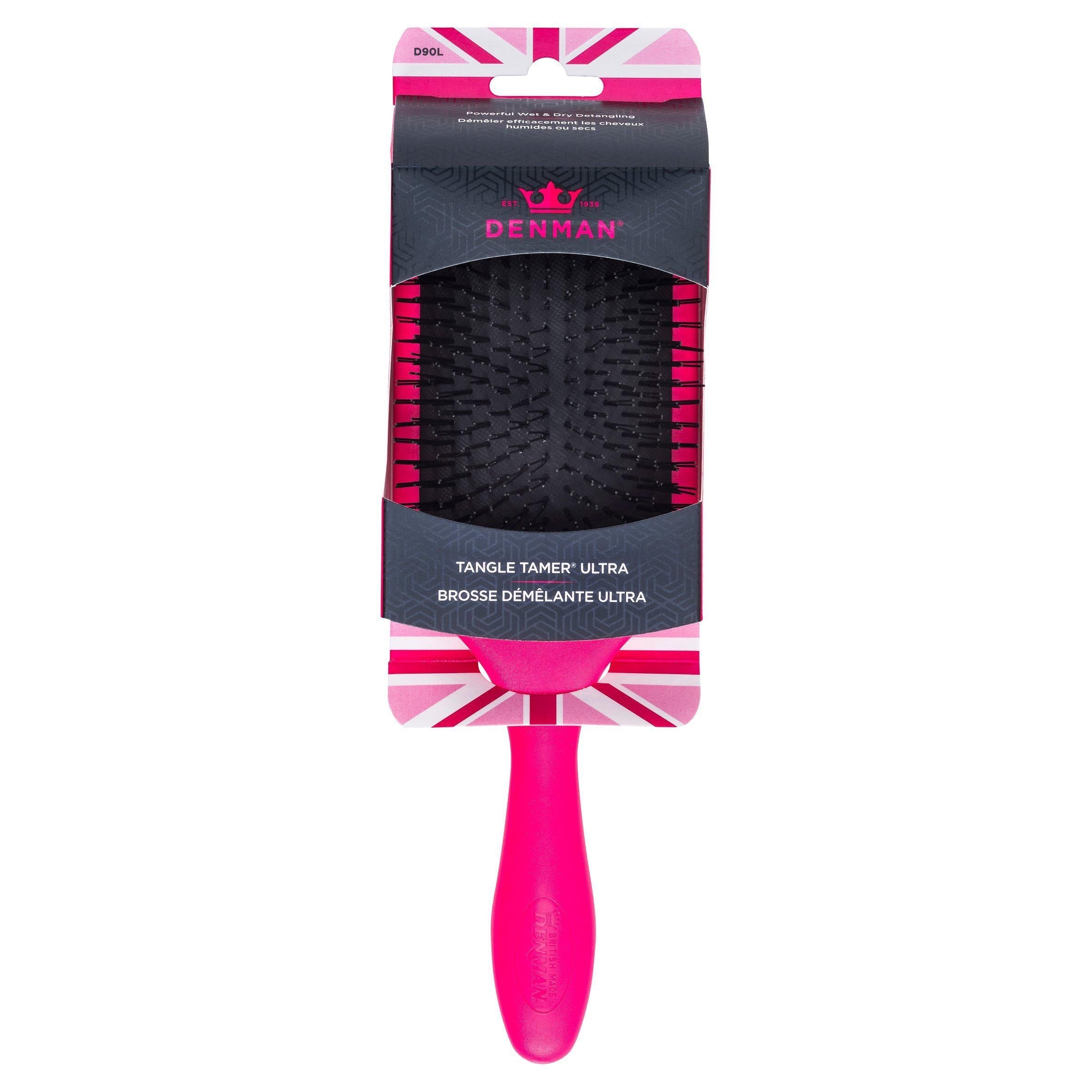 Denman Tangle Tamer Ultra Pink D90L